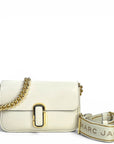 Marc Jacobs The J Marc White Leather Shoulder Bag