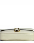 Marc Jacobs The J Marc White Leather Shoulder Bag