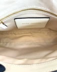 Marc Jacobs The J Marc White Leather Shoulder Bag