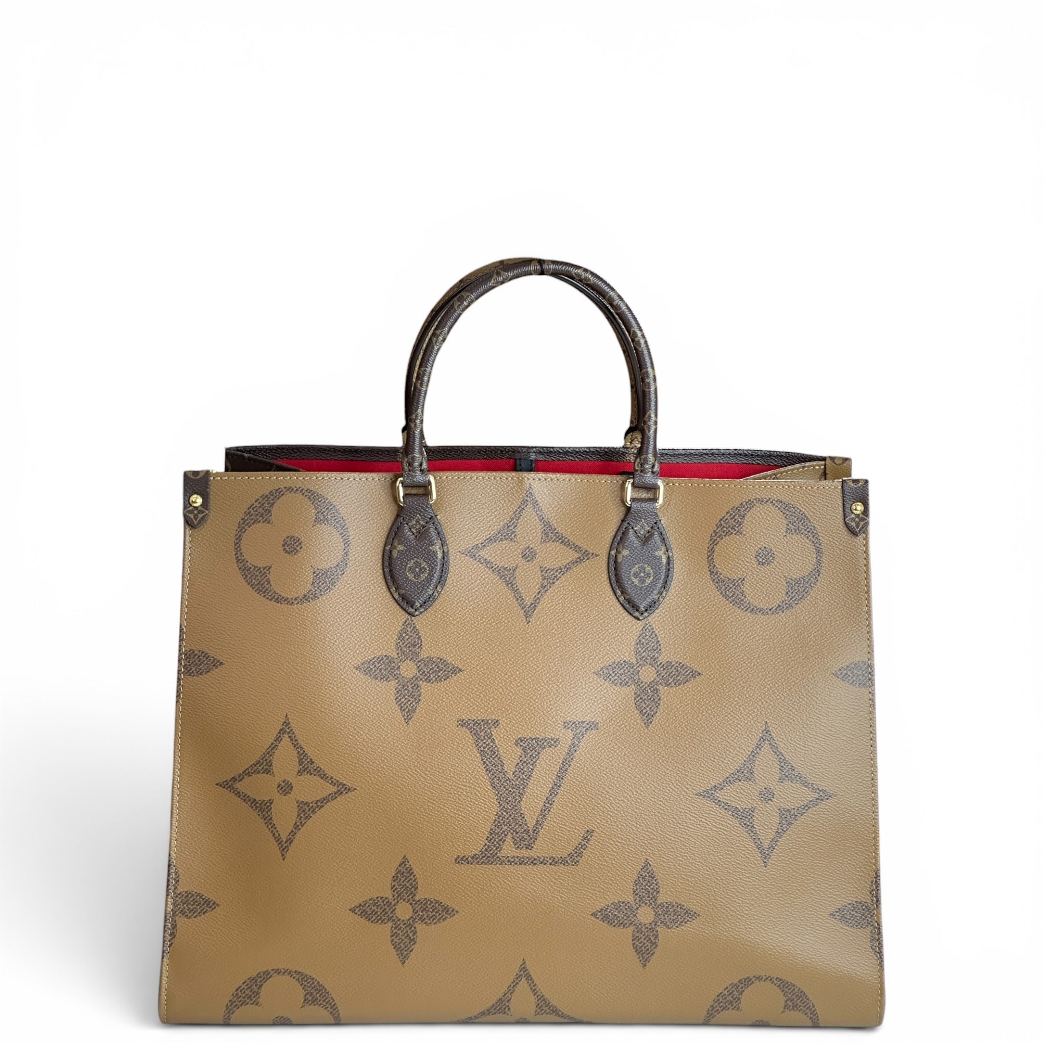 Louis Vuitton On The Go reverse monogram GM tote bag