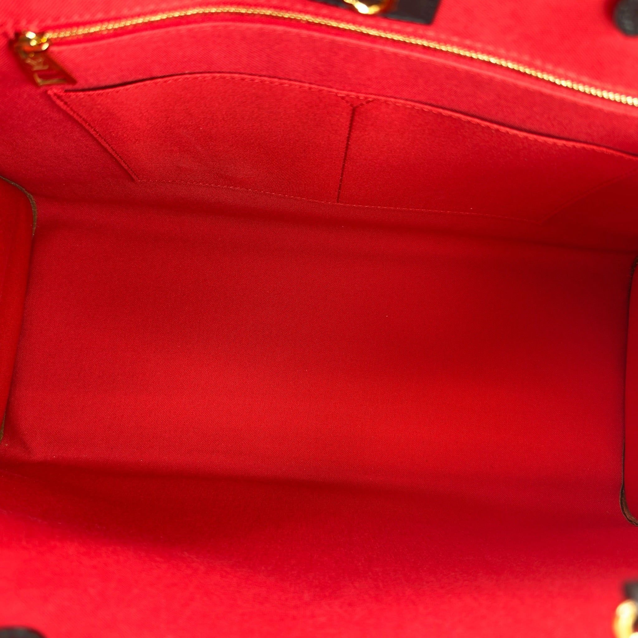 Louis Vuitton On The Go reverse monogram GM tote bag