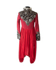 Anamika Khanna Red embellished kurta with pants