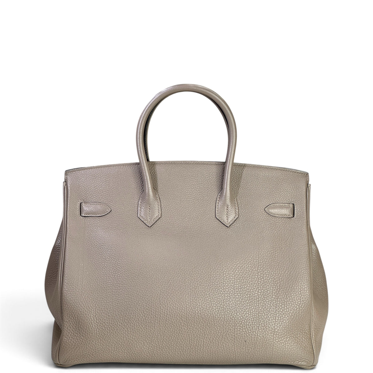 Hermes Birkin 35 Etoupe GHW Togo Leather Bag