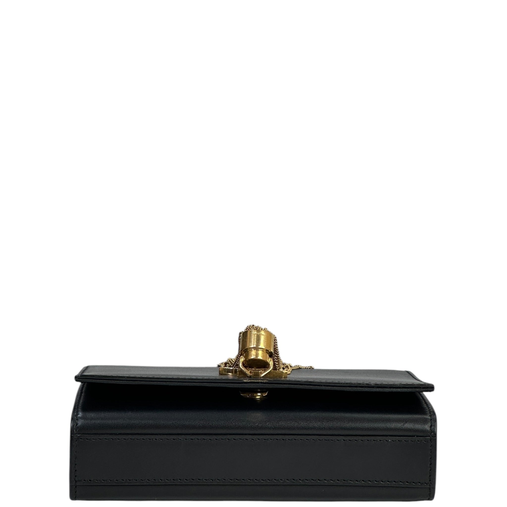 Saint Laurent Kate Tassel Bag Small Black Leather