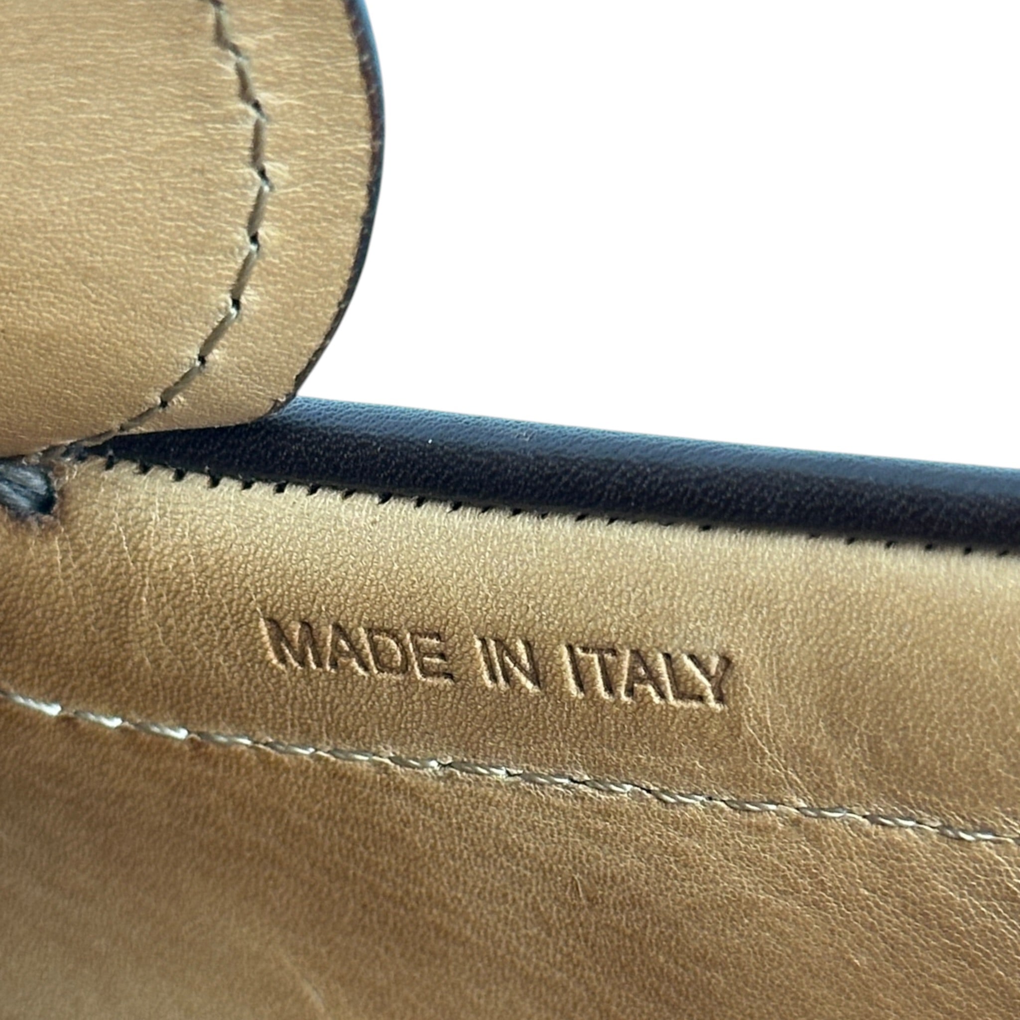 Prada Men's Loafers Brown Leather Size 9.5