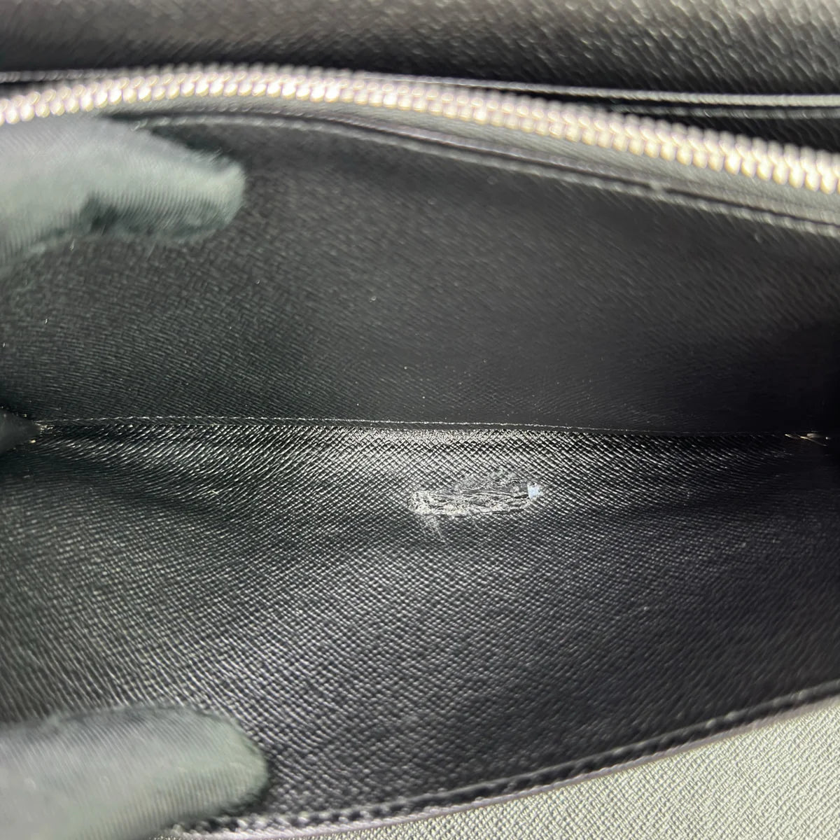 Louis Vuitton Zippy Horizontal Wallet Damier Graphite Canvas