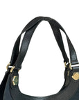 Gucci Charmy Shoulder Bag Black GG Canvas