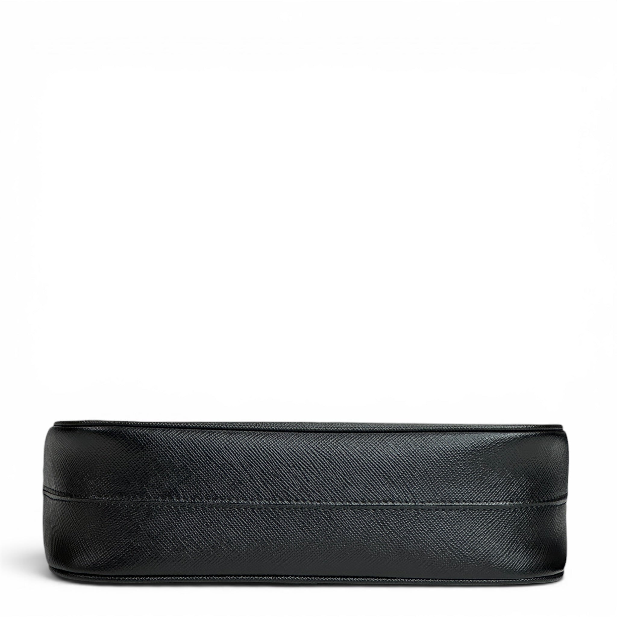 Prada Re-Edition 2005 Black Saffiano Leather Shoulder Bag