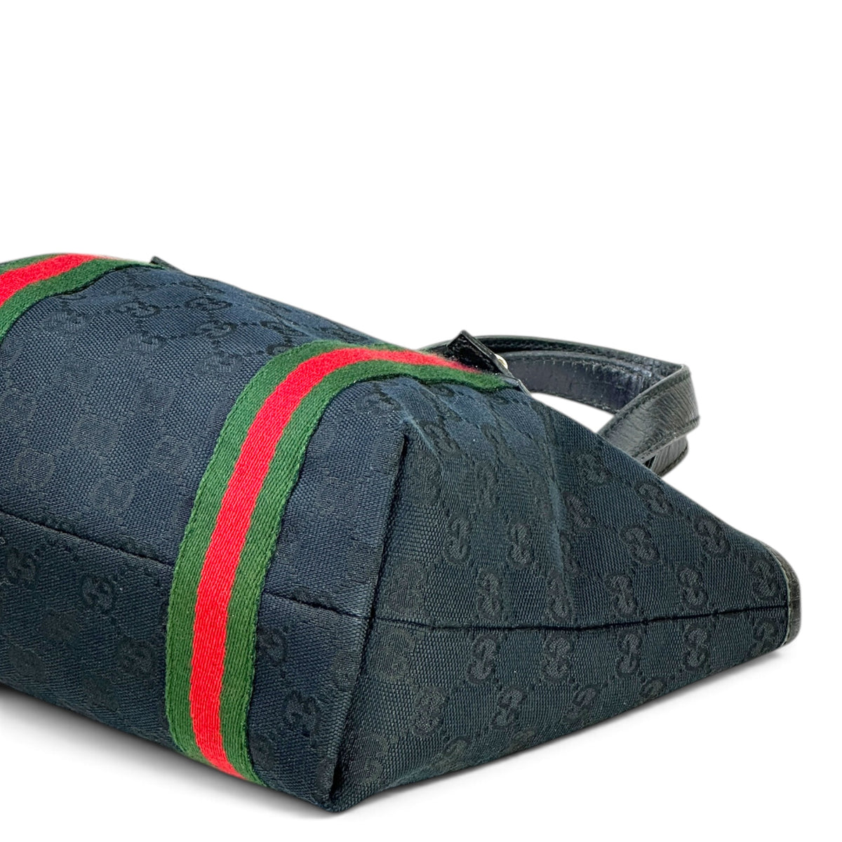 Gucci Jolicoeur Mini Black canvas hand bag