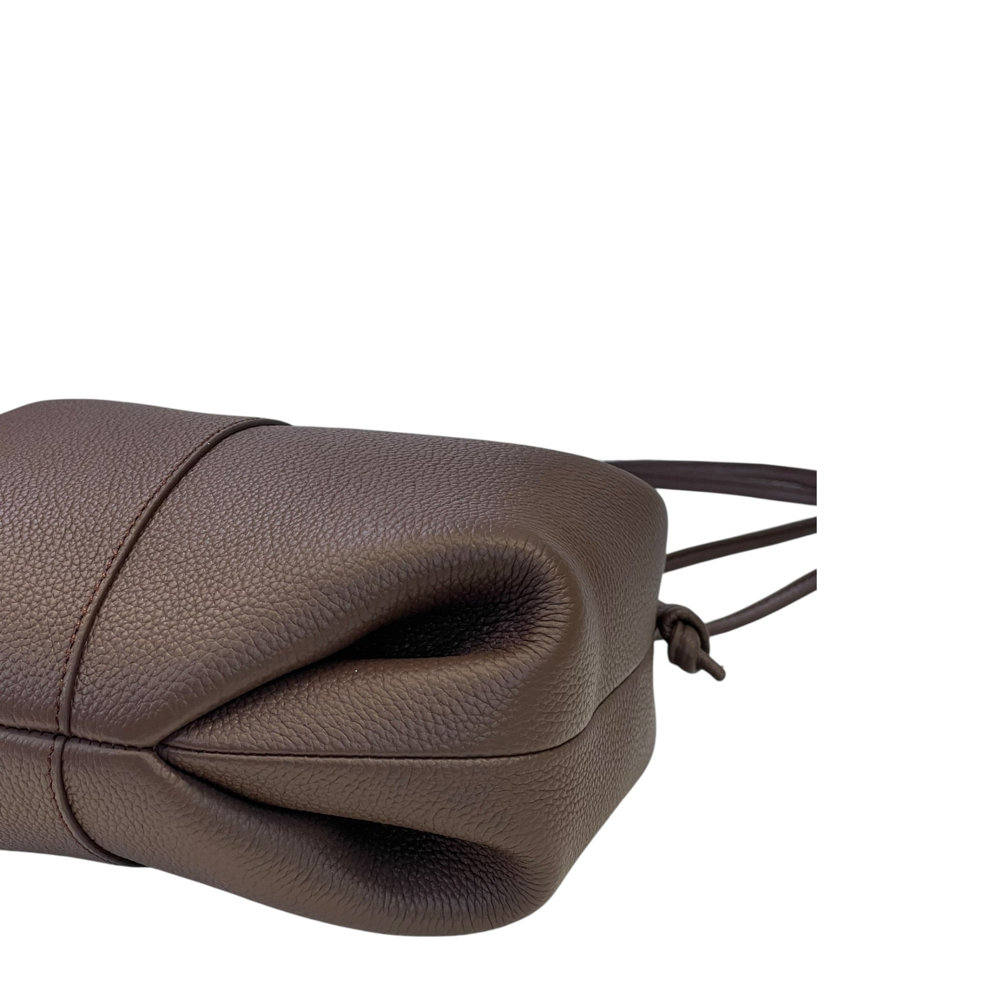 Polène Béri Textured Sandalwood Calf Leather