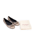 Metallic Nubuck Ballet Flat-6M