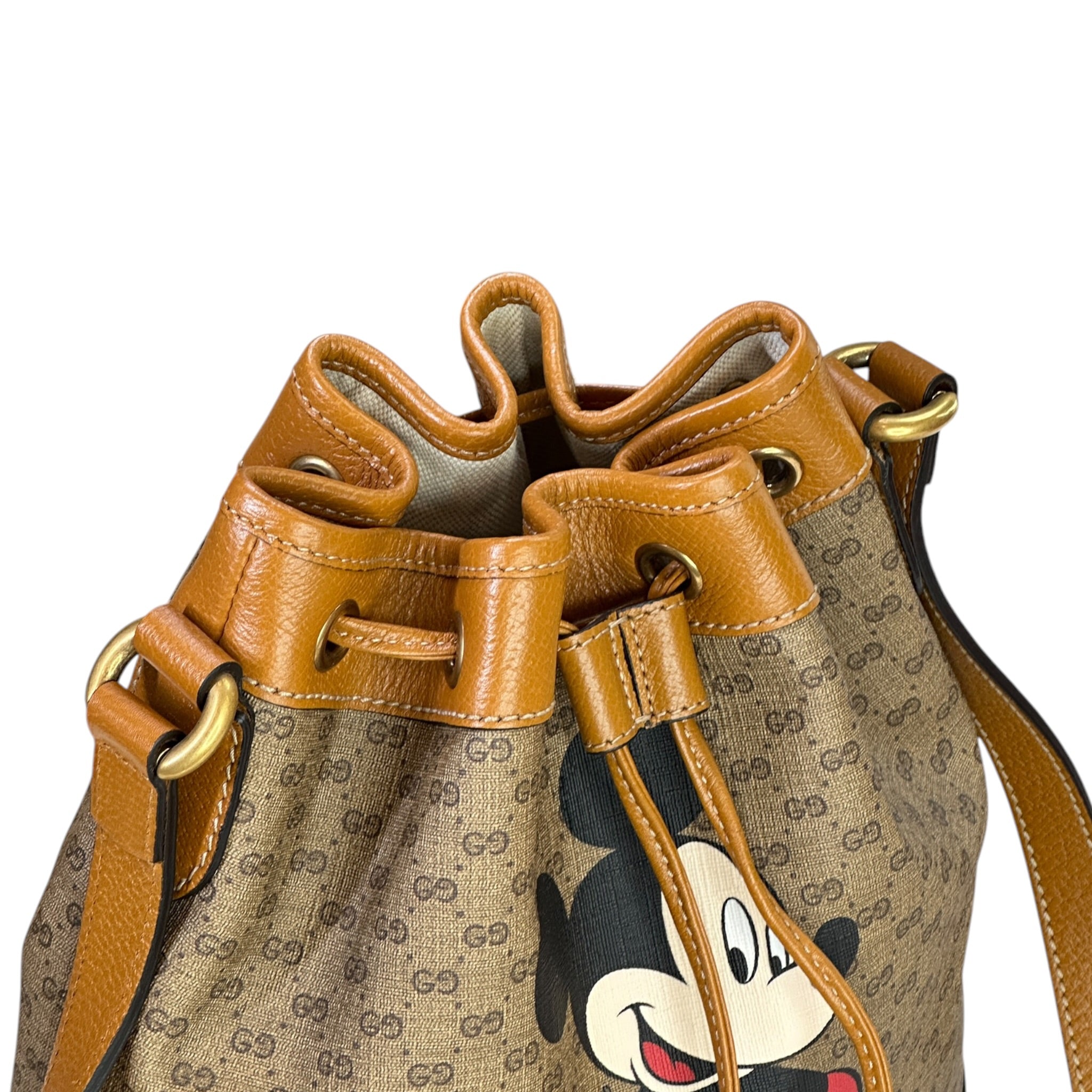 Gucci x Disney Mini GG Supreme bucket bag
