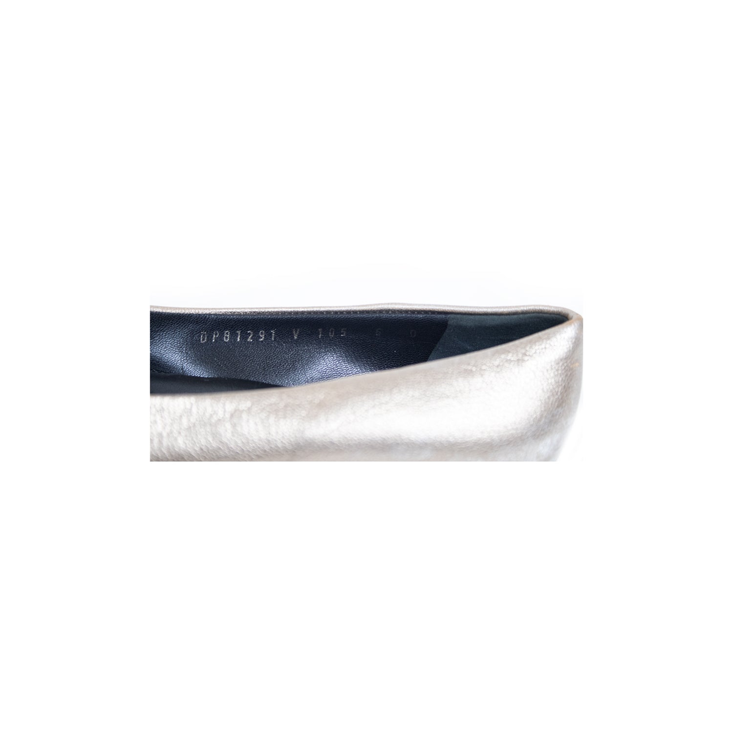 Metallic Nubuck Ballet Flat-6M