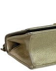 Dior Diorama Flap Bag Metallic Gold Leather