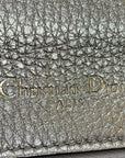 Dior Diorama Flap Bag Metallic Gold Leather