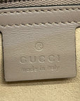 Gucci GG Marmont Shoulder Bag Beige Matelassé Leather