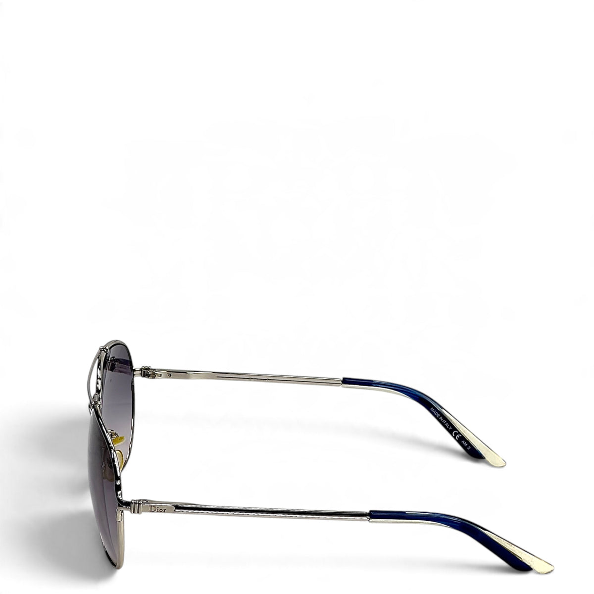 Christian Dior aviator navy gradient sunglasses