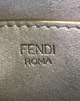 Fendi Roma Sunshine Tote Blue Leather