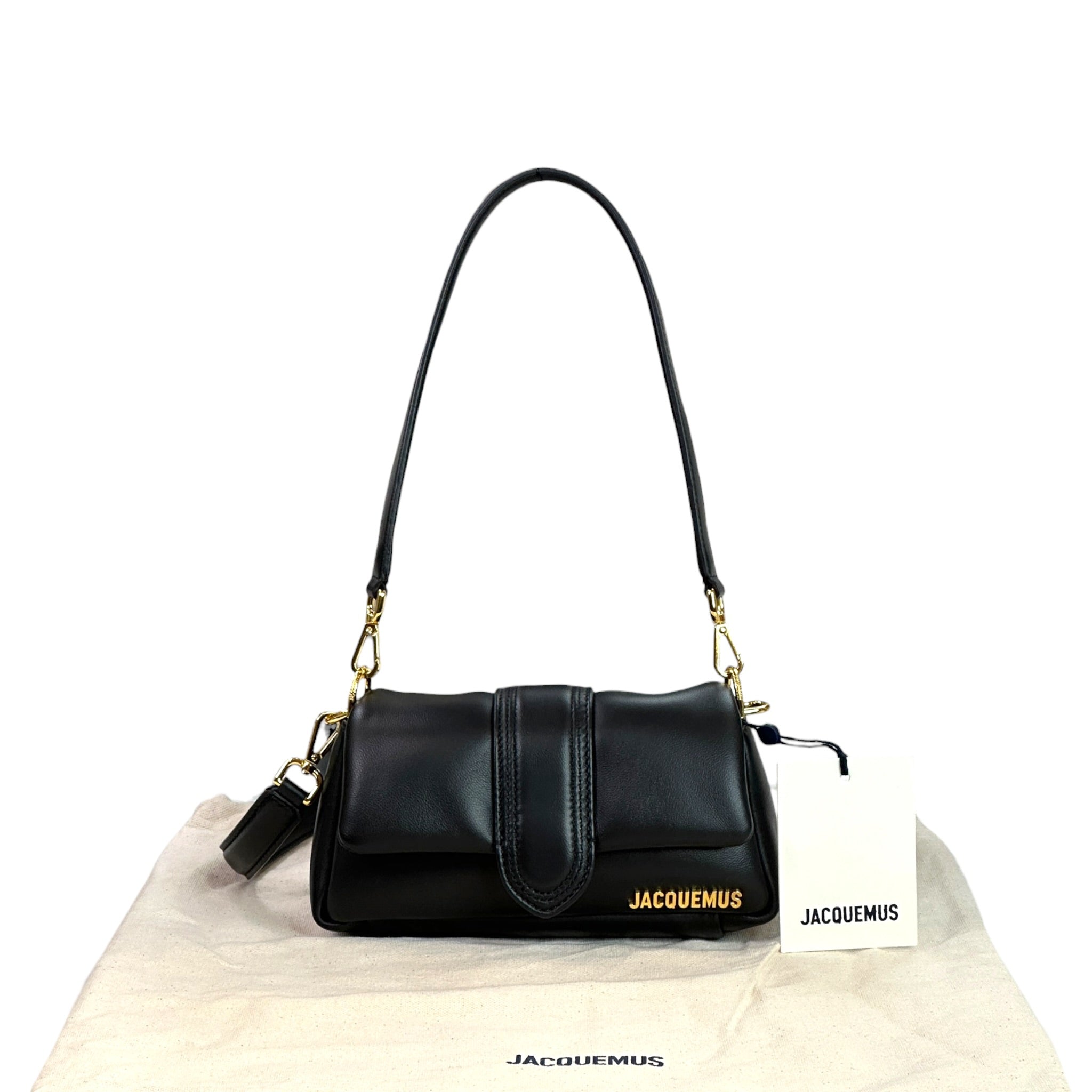 Jacquemus Le Petit Bambimou Black Leather