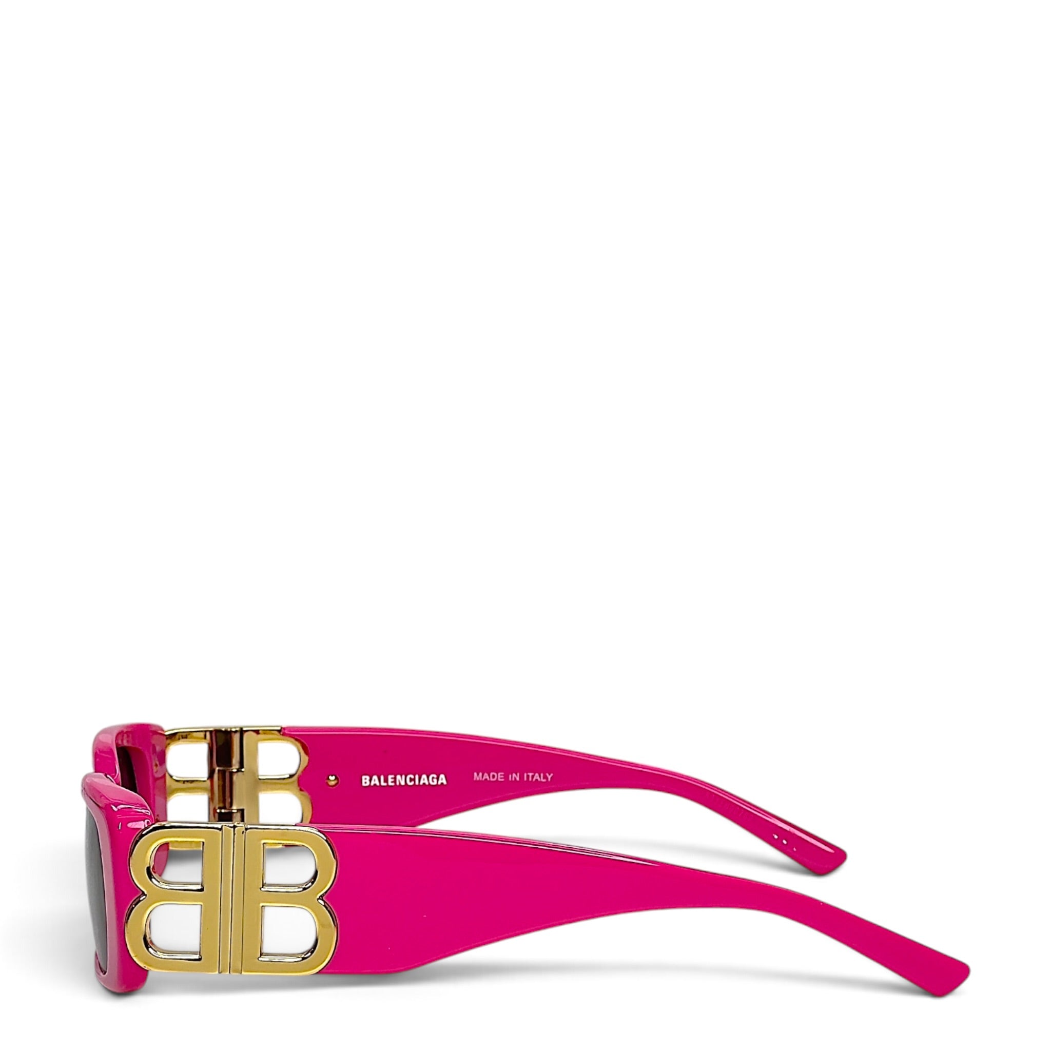 Balenciaga Neon Pink Sunglasses BB0095S