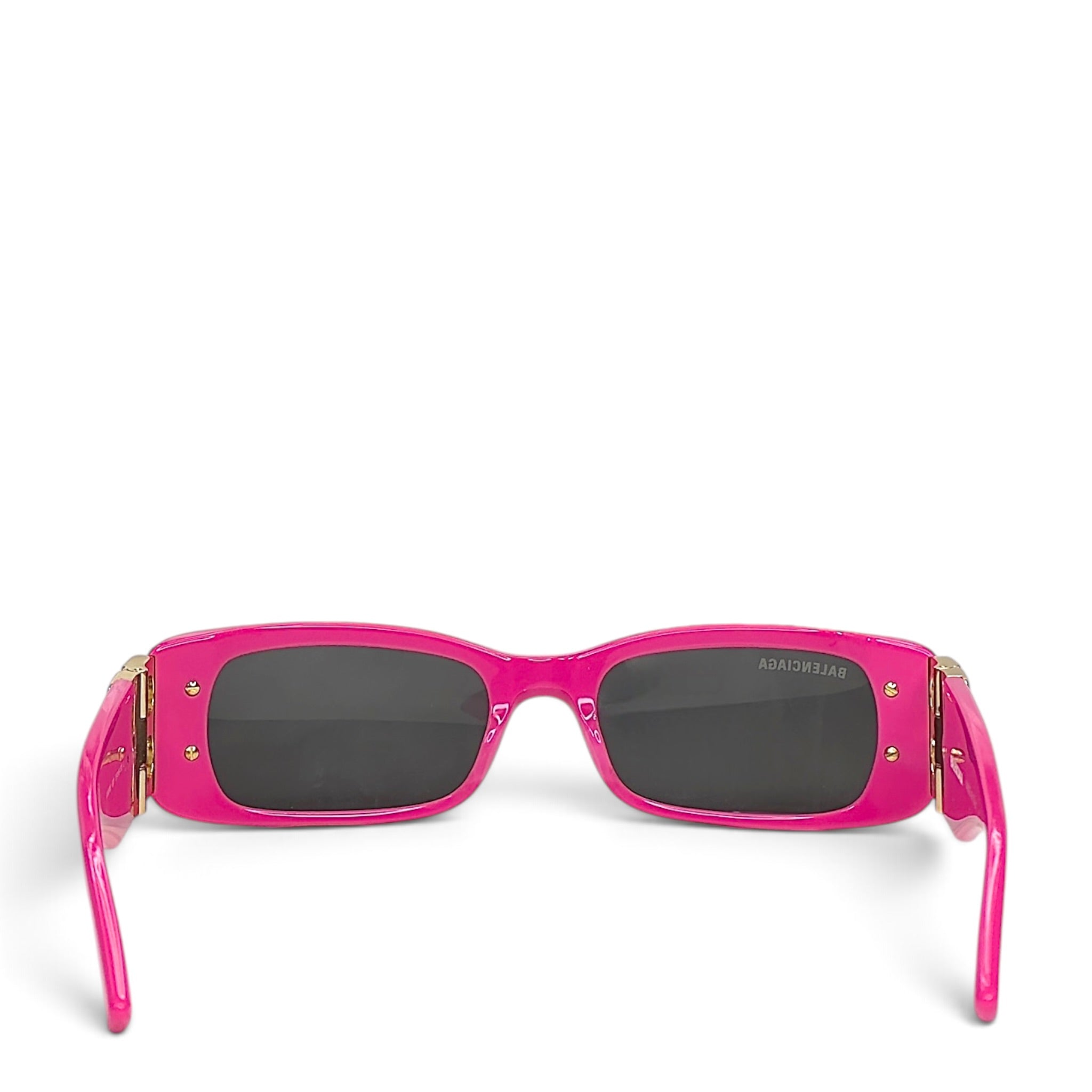 Balenciaga Neon Pink Sunglasses BB0095S