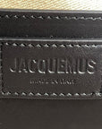 Jacquemus The Long Bambino Bag Black Leather