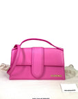 Jacquemus The Large Bambino Bag Pink Leather