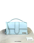 Jacquemus The Large Bambino Bag Light Blue Leather