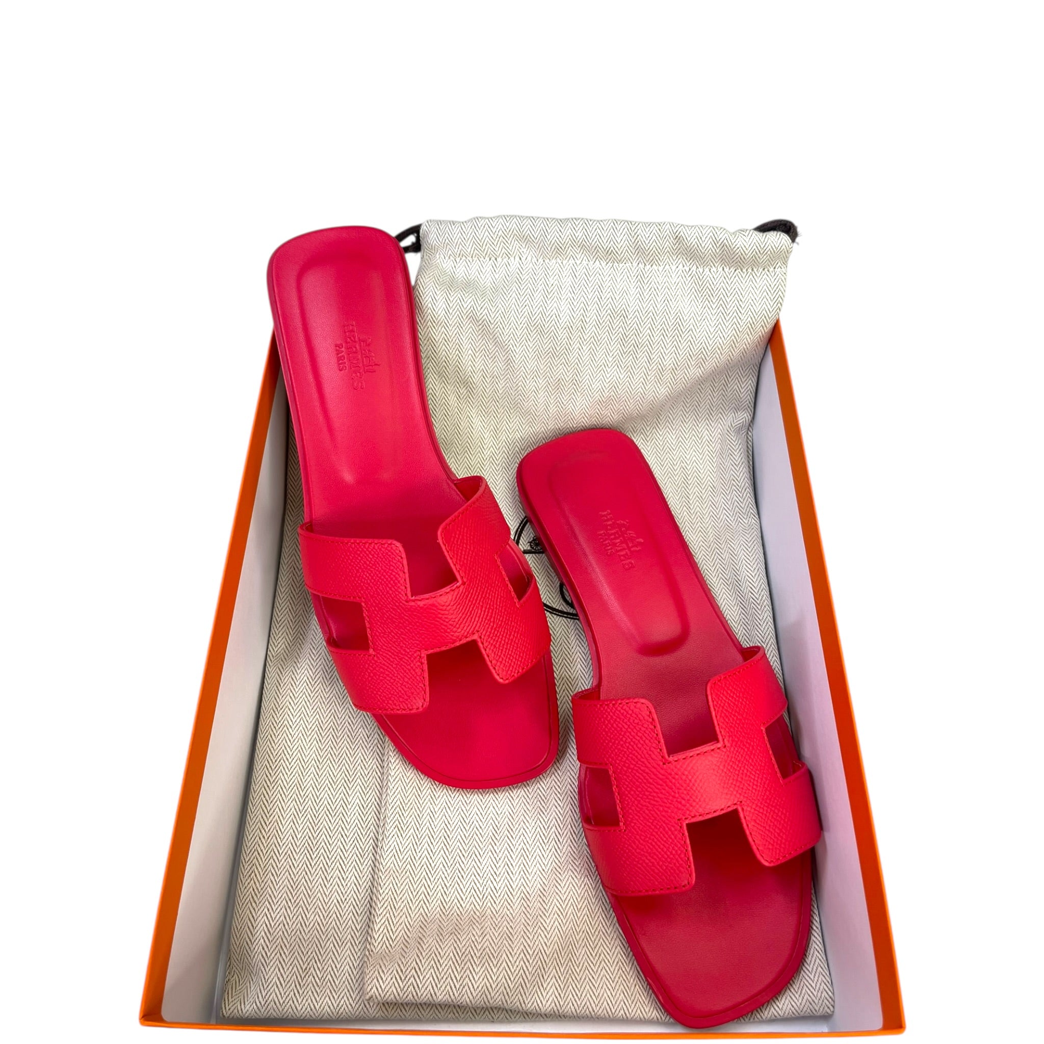 Hermès Oran EU 38 (Rose Grenade)