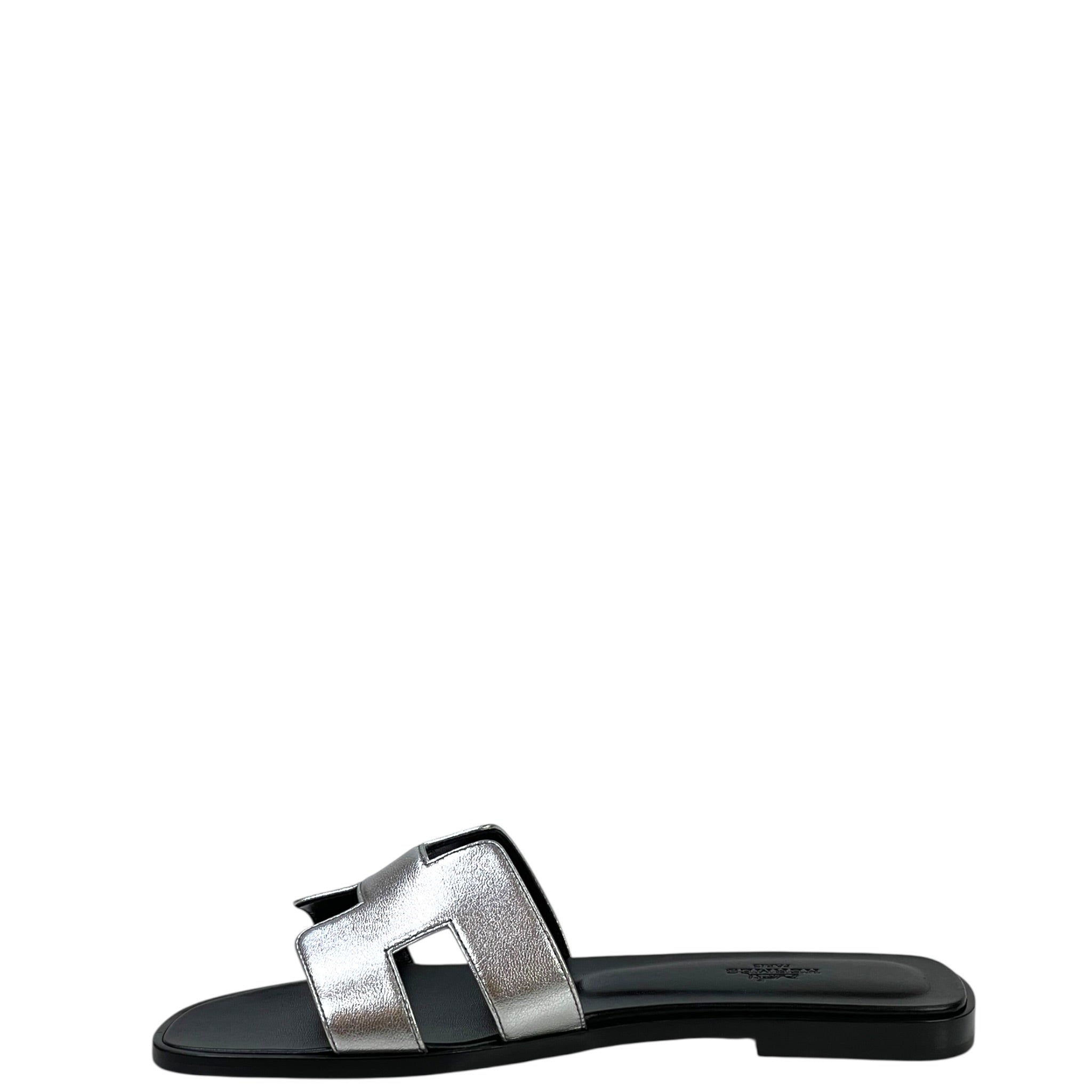 Hermès Oran EU 39 (Gris Argenté)