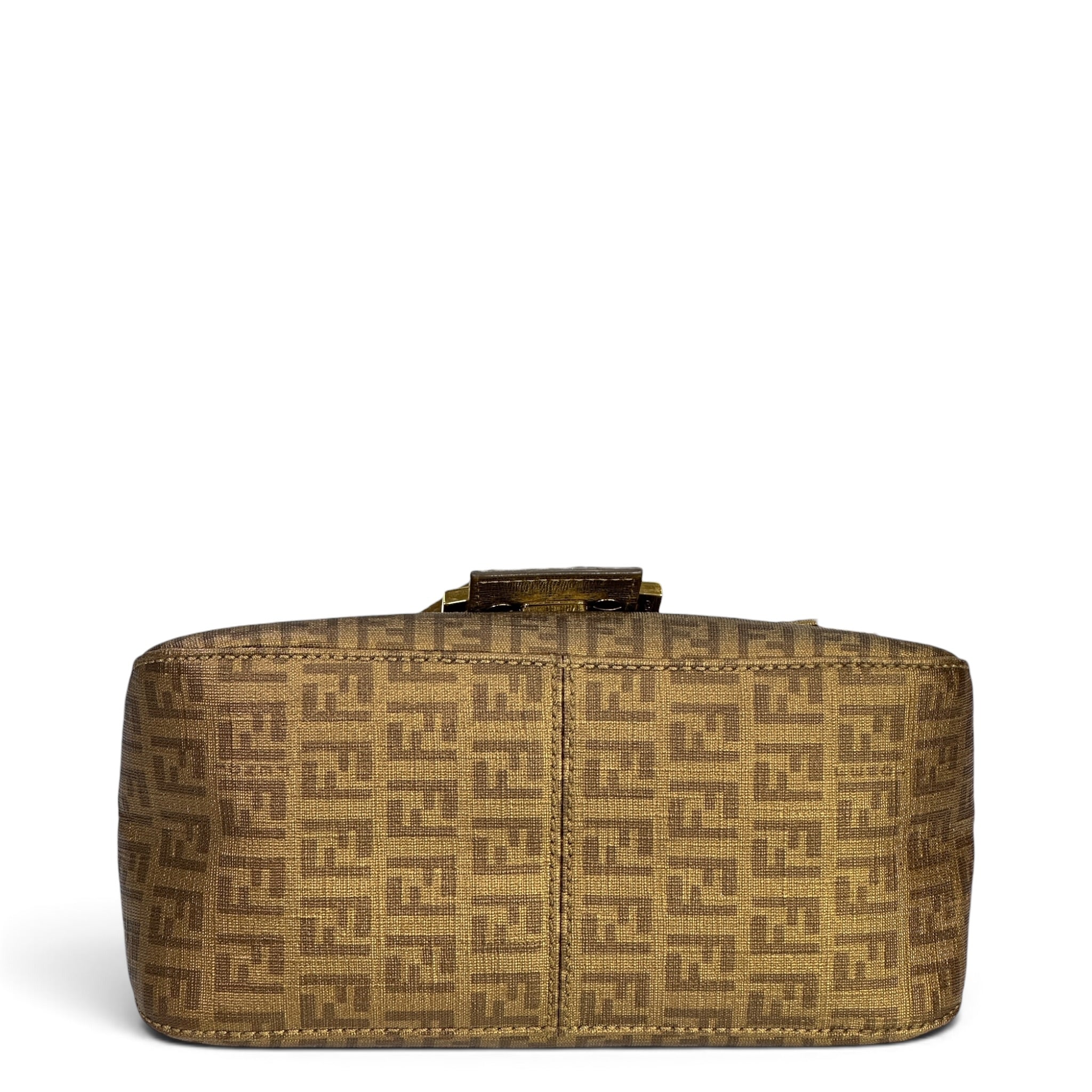 Vintage Fendi Zucchino Mama Forever Canvas Bag
