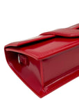 Jacquemus The Large Bambino Bag Red Leather