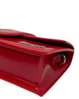 Jacquemus The Large Bambino Bag Red Leather