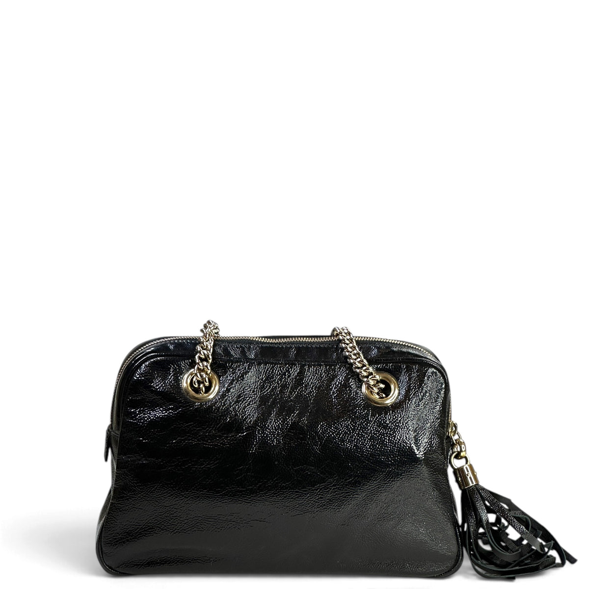 Gucci Soho Small black leather Chain Shoulder Bag