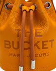 Marc Jacobs The Bucket Bag Micro Orange Leather