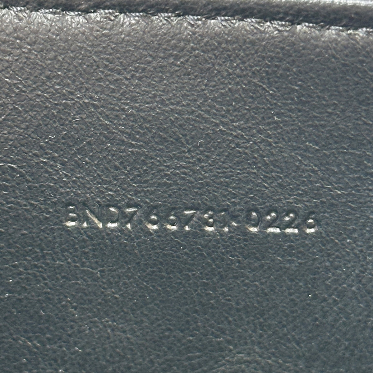 Saint Laurent Gaby Vanity grey lambskin Diamond quilted Bag