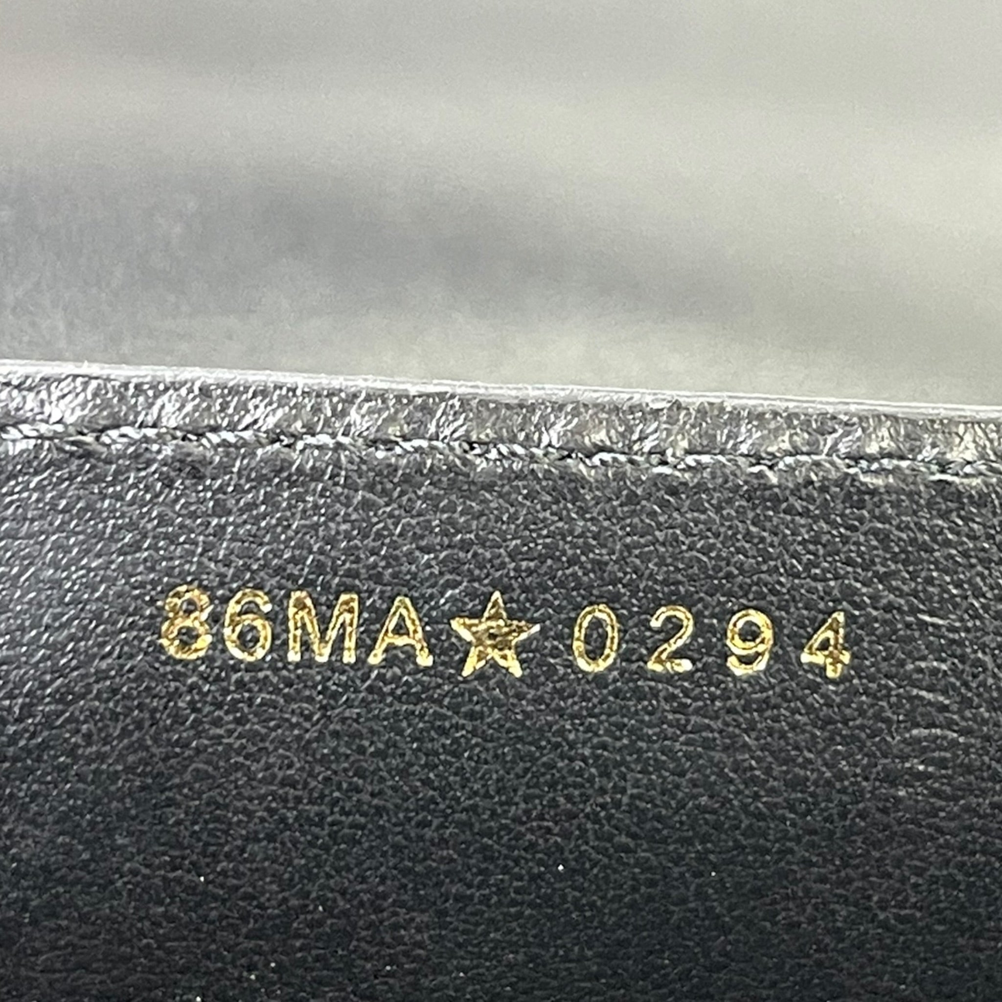 Dior Jolie Top Handle Bag Black Tweed/White Cannage Motif