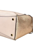 Michael Kors Voyager Tote Bag Metallic Ballet Pink