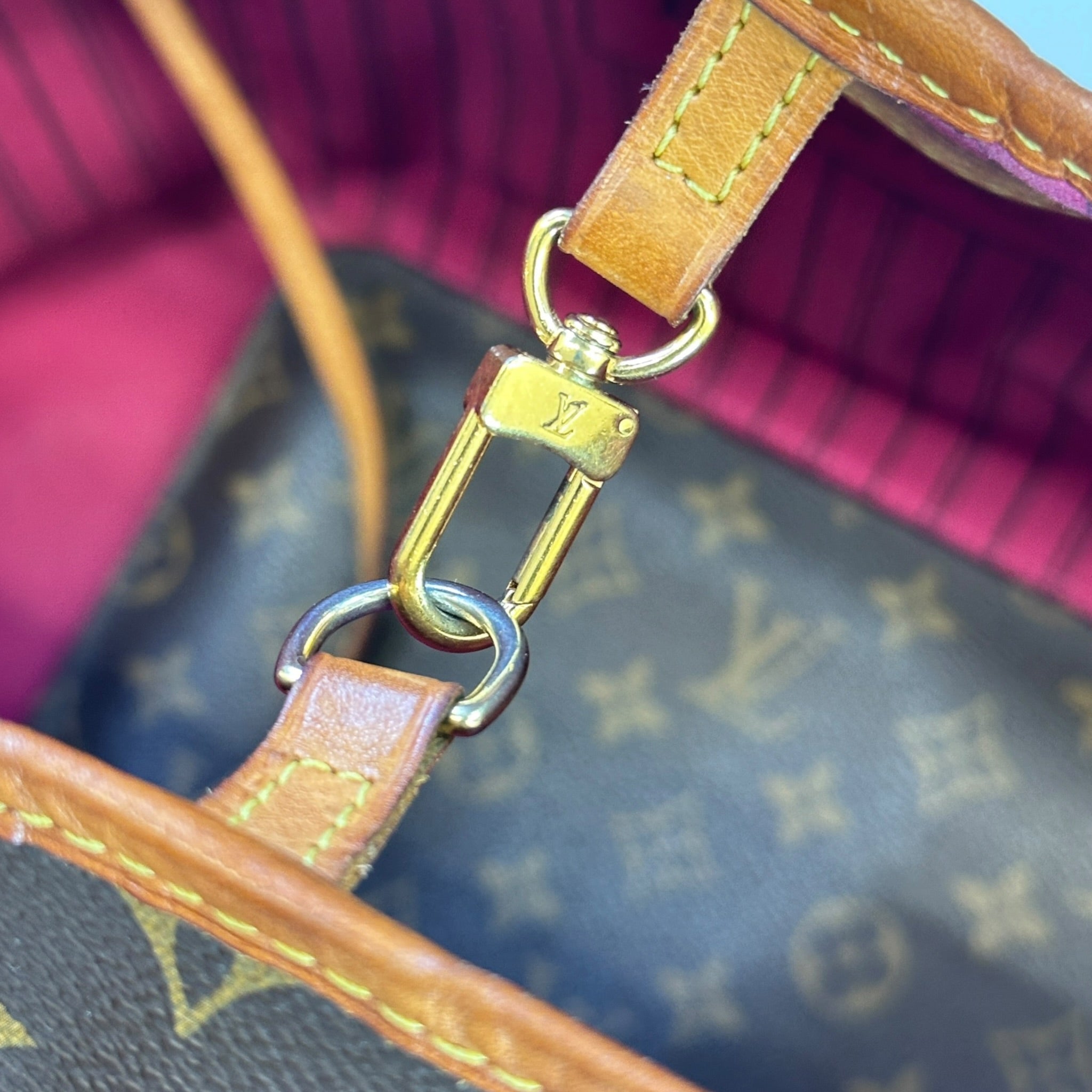 LOUIS VUITTON NEVERFULL GM Monogram Leather Tote