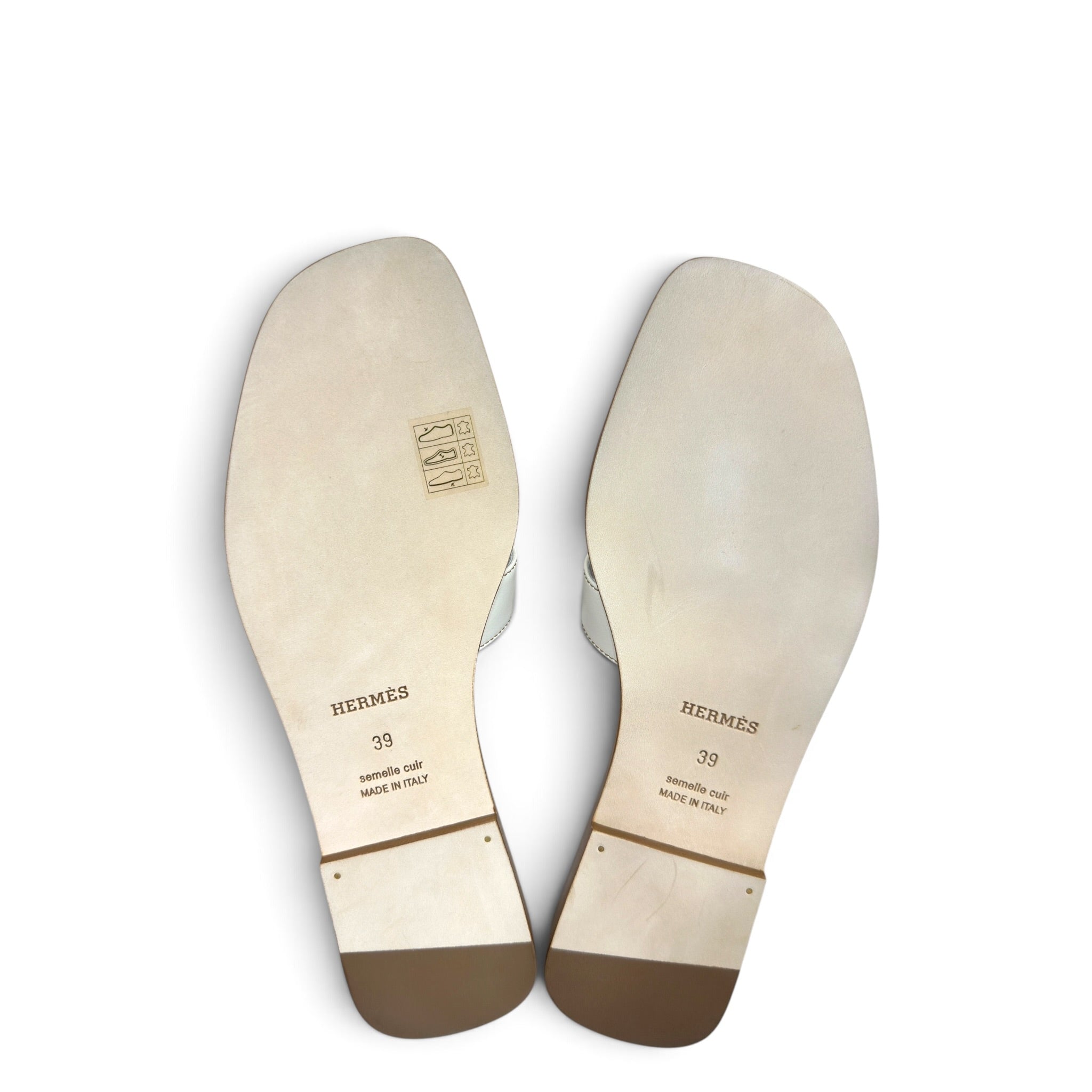 Hermes Orans Blanc EU 39