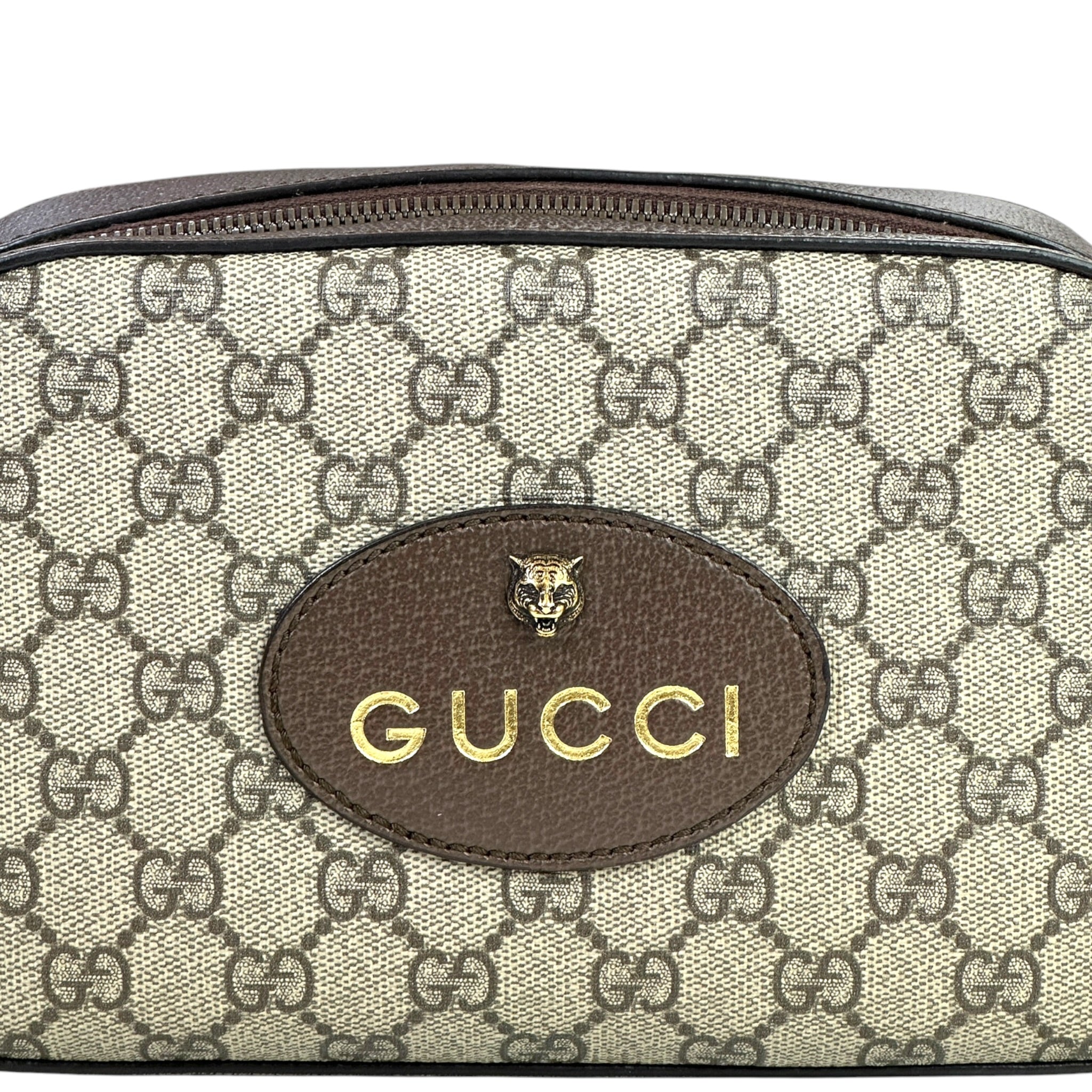 Gucci Neo Vintage Messenger Bag GG Supreme Canvas