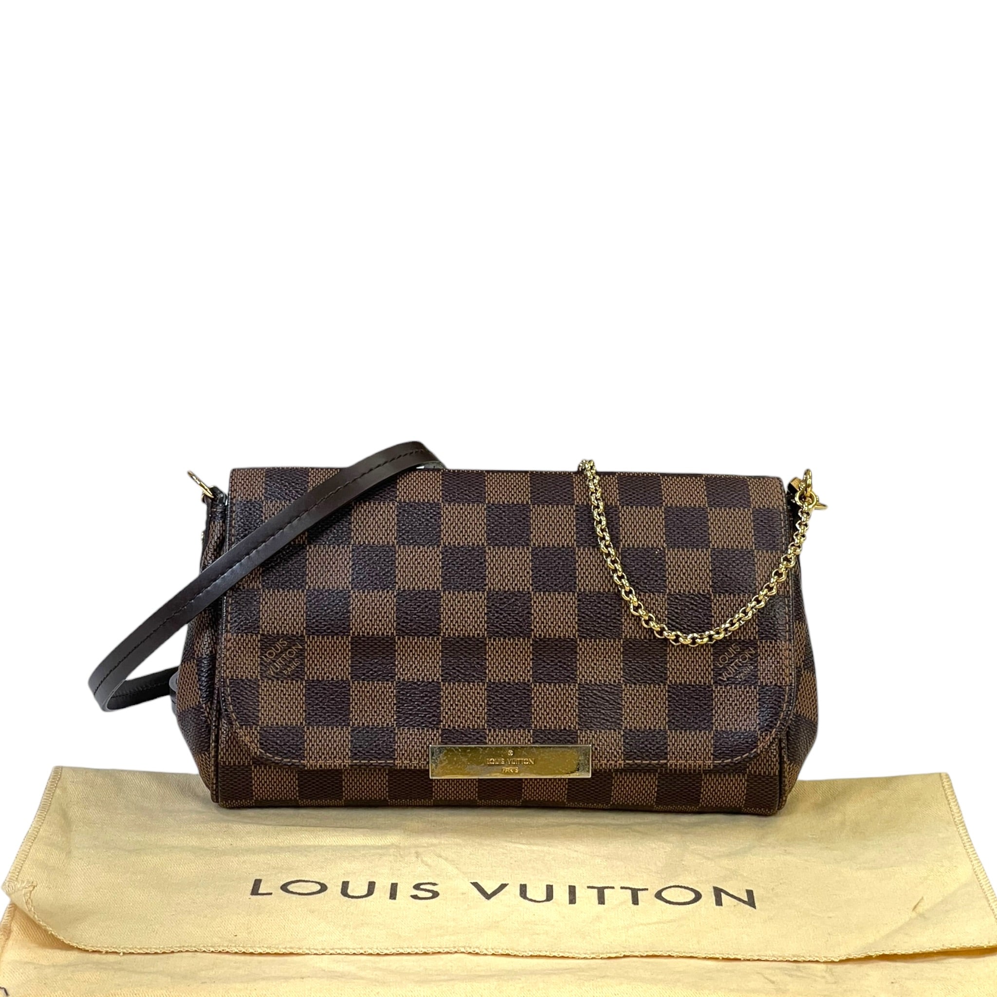 Louis Vuitton Favorite MM Damier Ebene Canvas