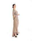 Gaurav Gupta Rose Gold Shimmer Suit Set