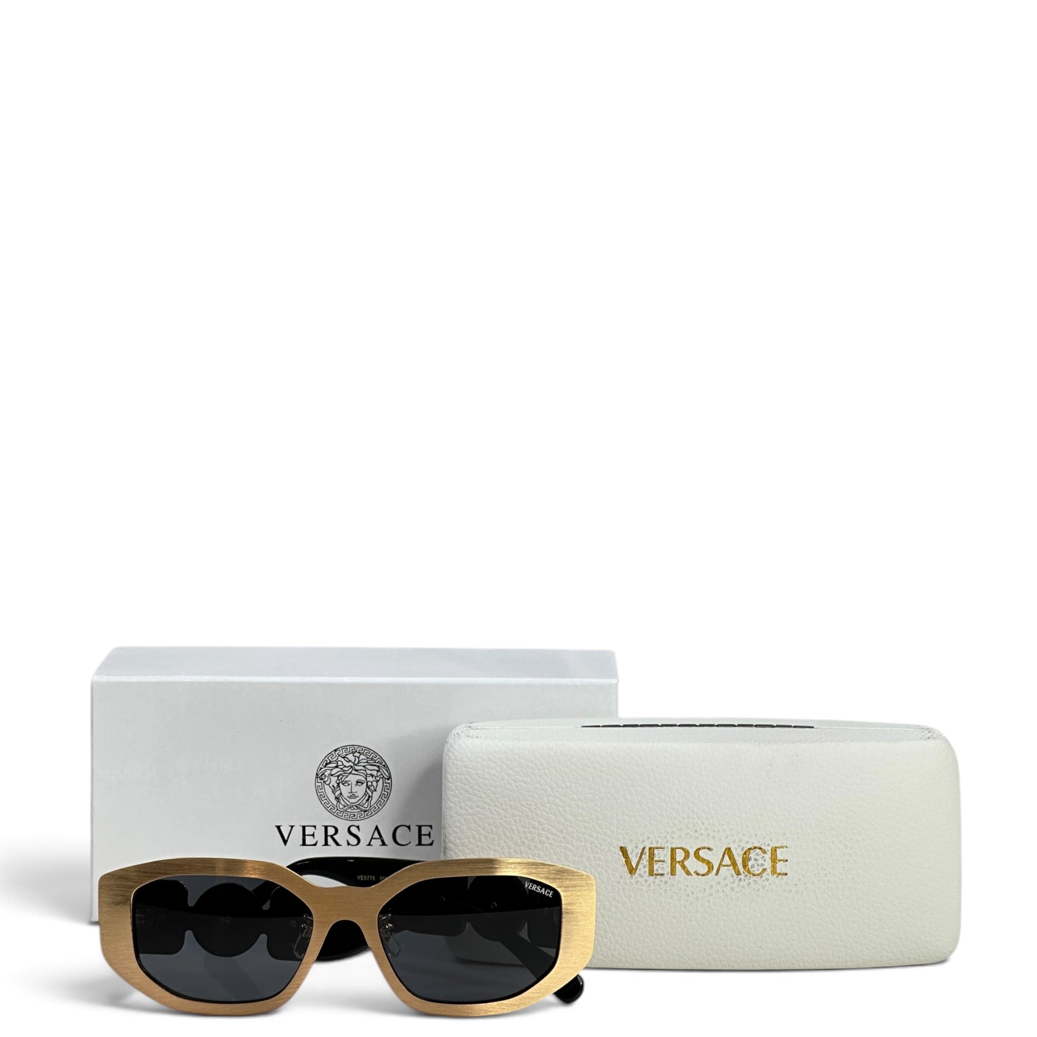 Versace Biggie sunglasses VE6778 1002/11F 56.18 145