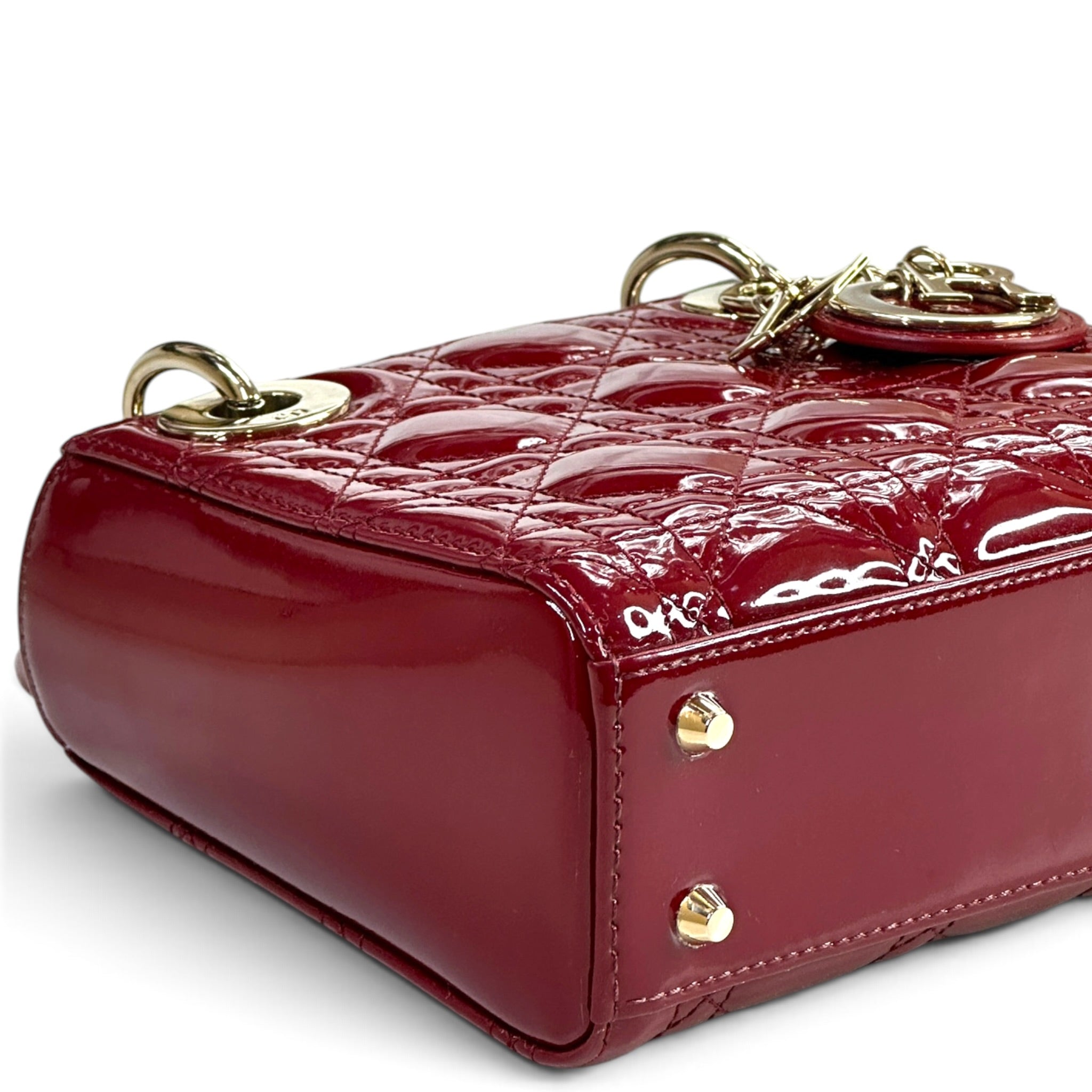 Christian Dior Lady Dior Cherry Red Mini