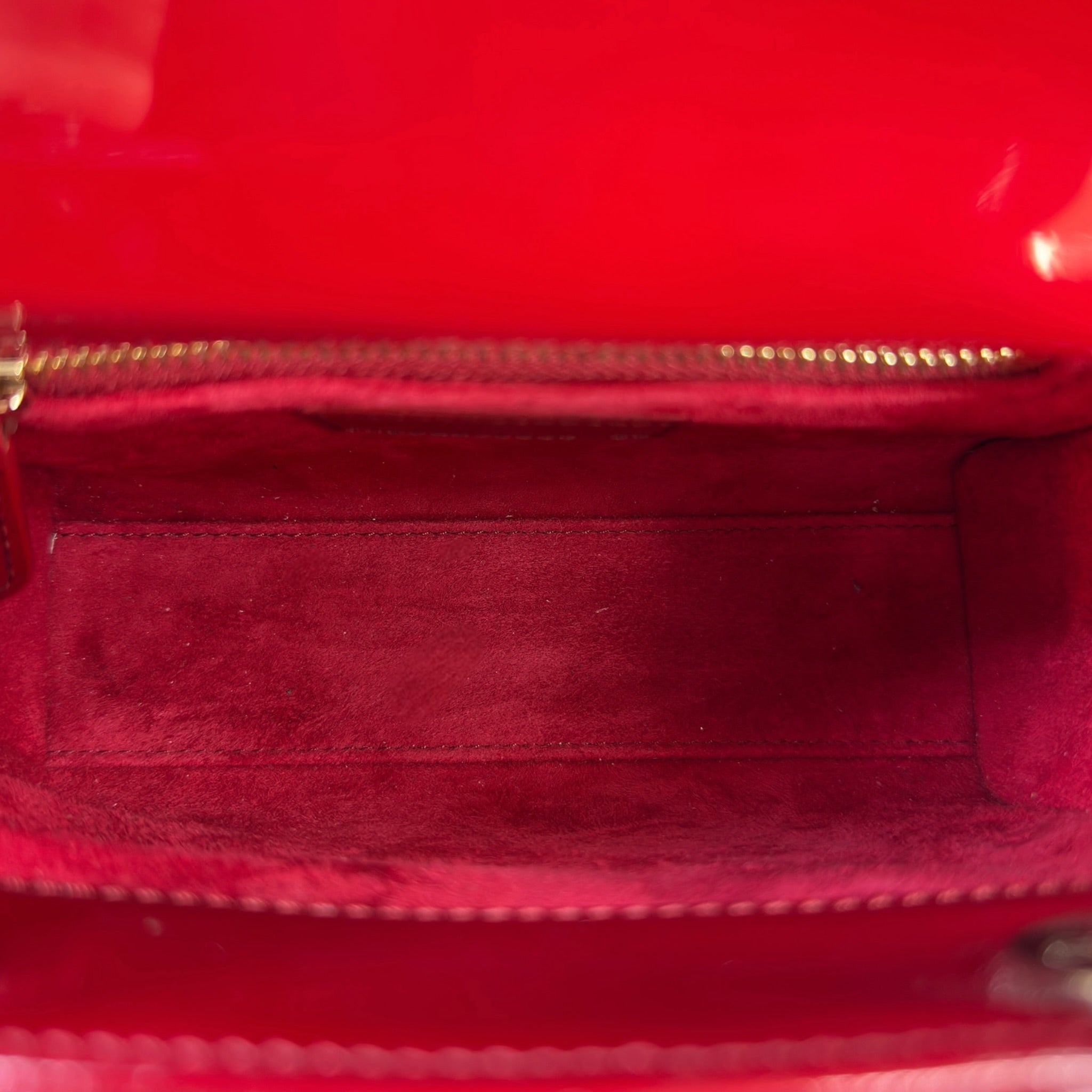 Christian Dior Lady Dior Cherry Red Mini