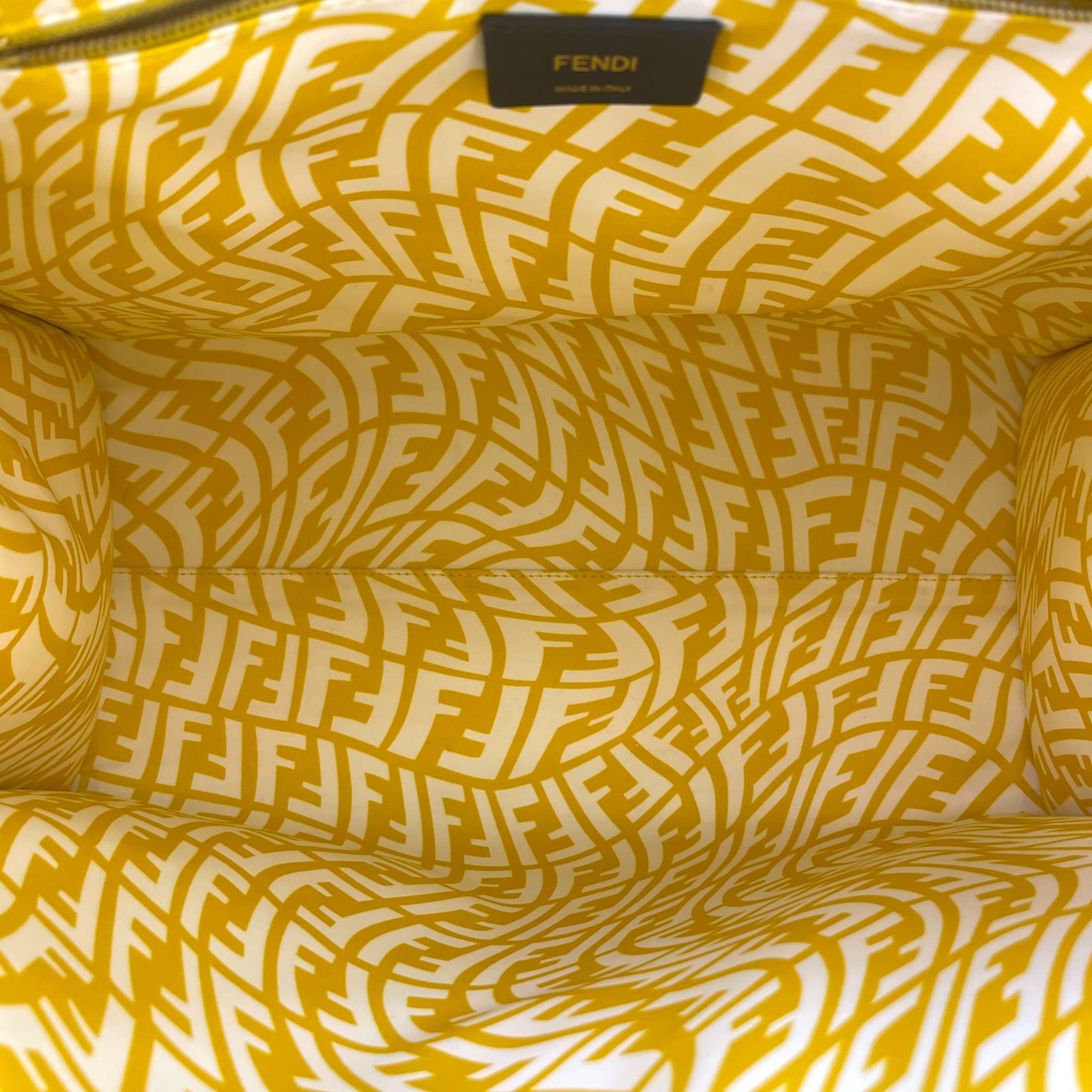 Fendi X Sarah Coleman Zucca FF Vertigo Shopper