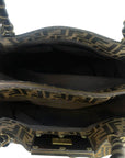 Fendi Mia Brown Zucca Shoulder Bag
