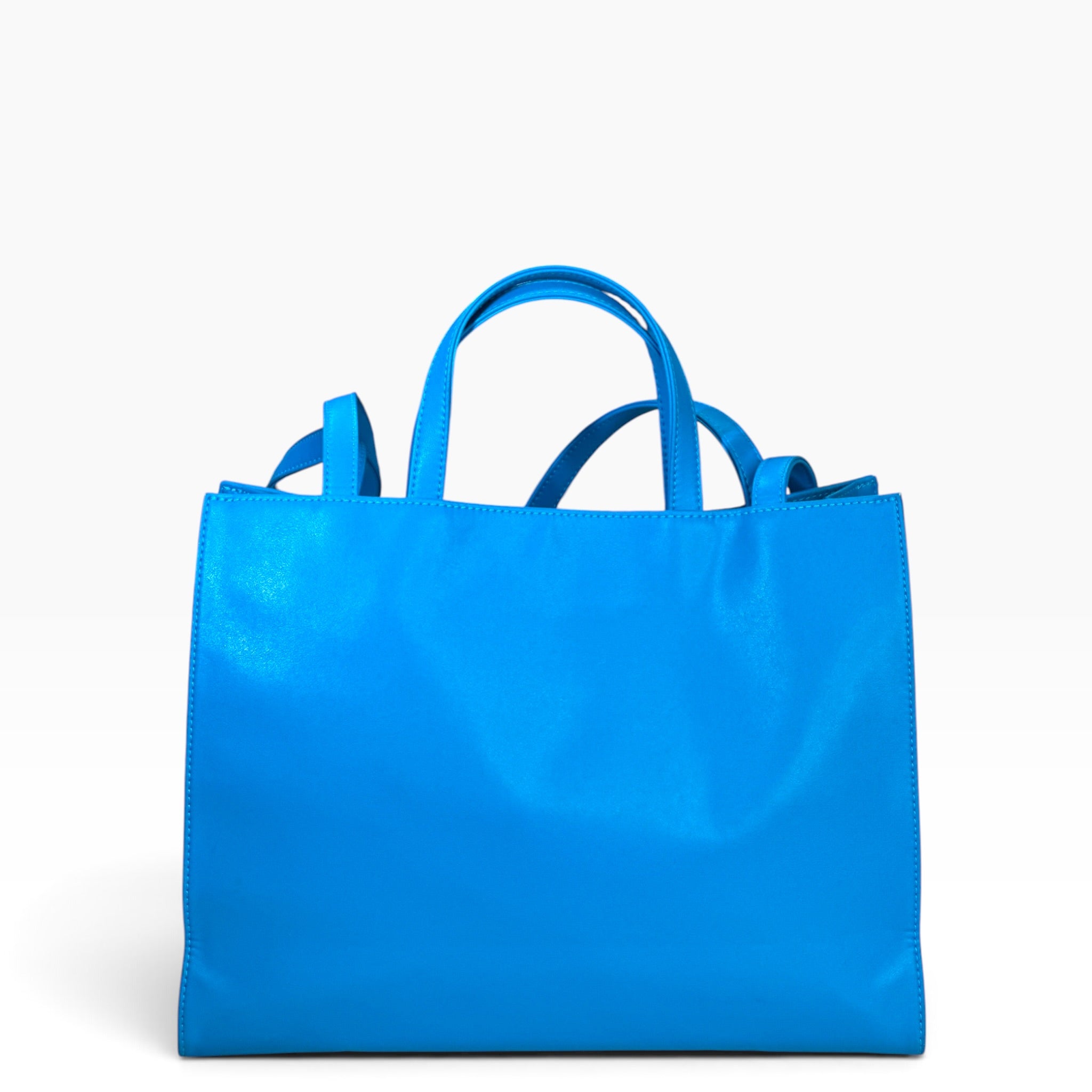 Telfar Blue Shopping Bag