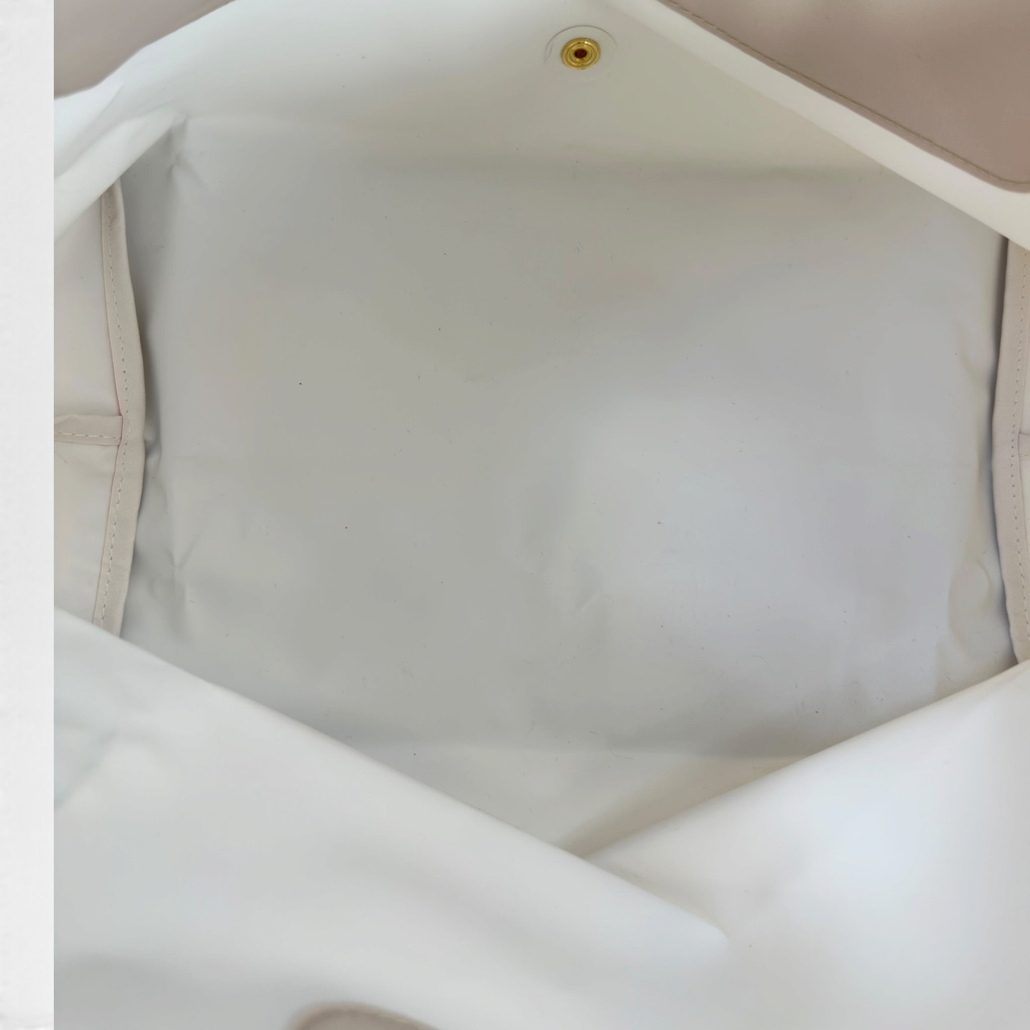 Longchamp Le Pliage Large White Tote Bag